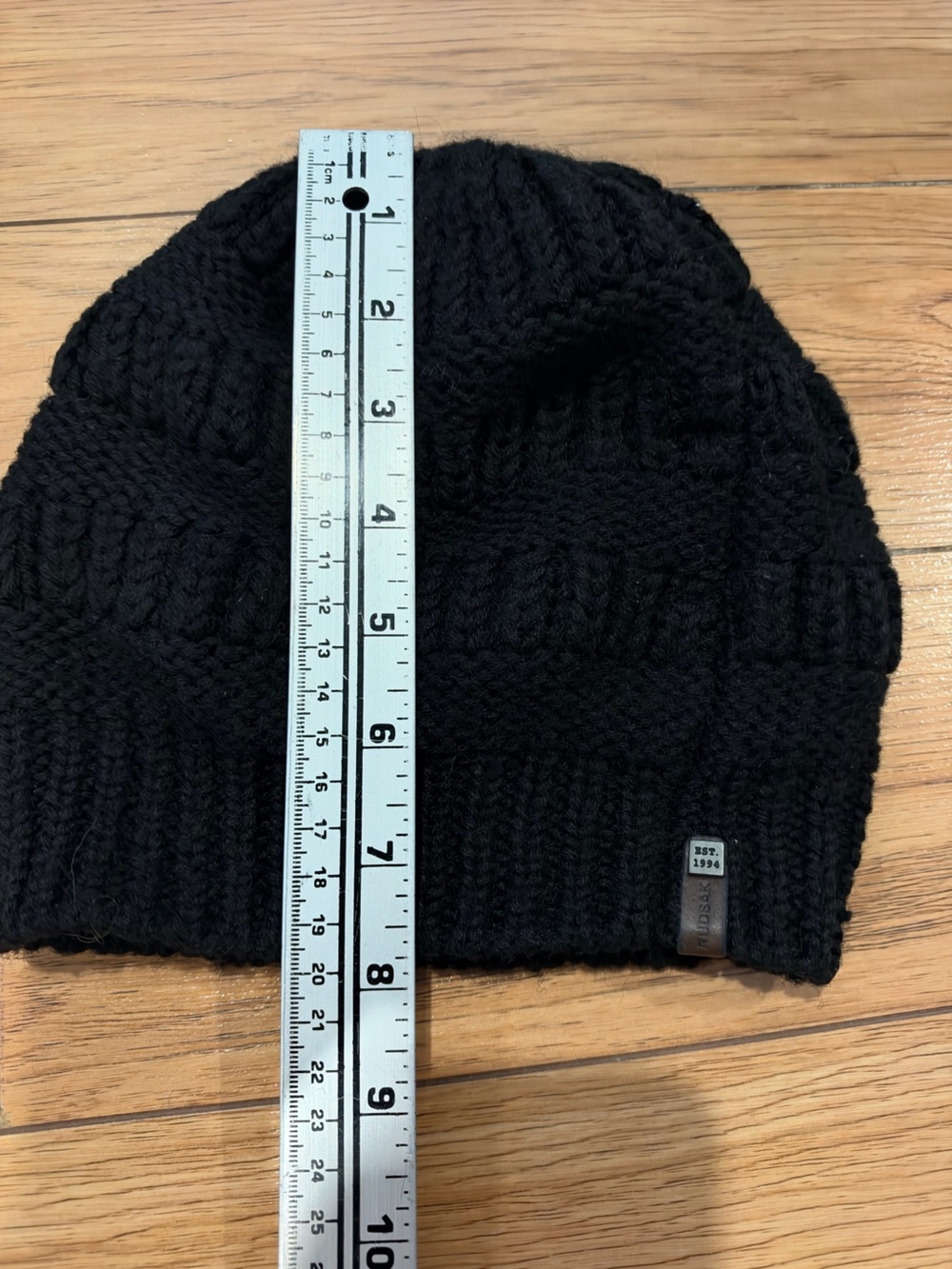 RUDSAK lambwool blend wool Knit long Scarf and Beanie Set - Picture 4 of 10